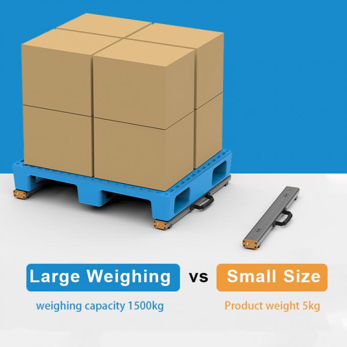 Akıllı Çizgi Ölçeği Pallet Beam Ölçeği 1500kg Bluetooth Dijital 3