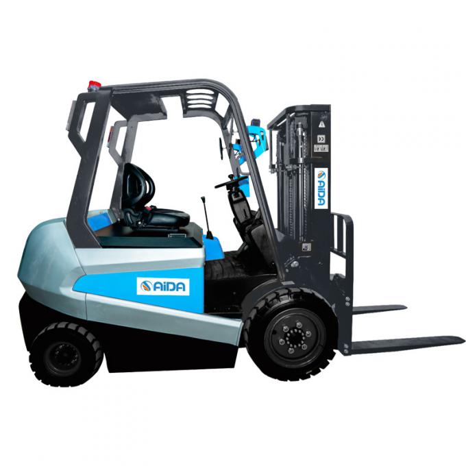 Curtis Kontrolörü Elektrikli Yüksek Performanslı Forklift Pil ile çalışan 2 tonluk Forklift 0