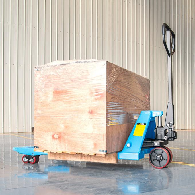El Palet Kamyonu Jack 2000kg 550mm Çatal Genişliği Palet Jack 3000kg 3