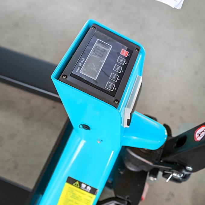 El Pallet Jack Asansör Scale taşınabilir pallet ölçeği ile 3
