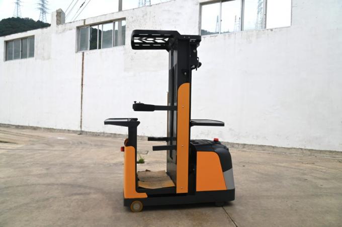 Tam elektrikli depo forklift Hava deposu sipariş alıcısı 300kg Kapasite Yüksek performans 1