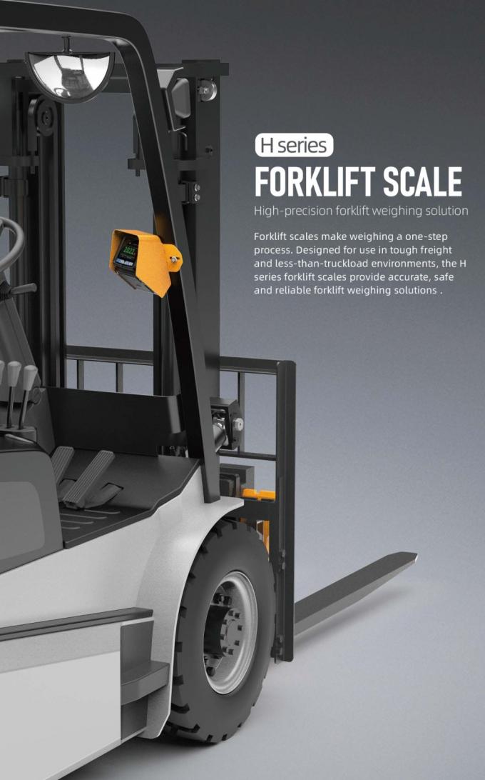 Bluetooth Forklift Montajlı Ölçüler Forklift tartma sistemi 1