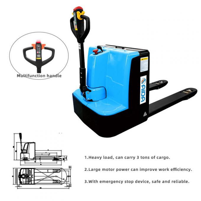 Endüstriyel Motorlu Pallet Jack 0
