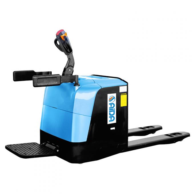 CE Sertifikalı Stand On Electric Pallet Jack, Lityum Electric Hydraulic Pallet Jack 0